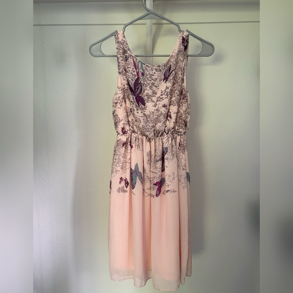 NWOT New York Laundry Pink Sleeveless Sundress